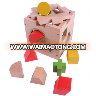 Hot Sale Toys Kids Montessori Wooden Blocks Toys Most Popular Blocks Sets For Kids